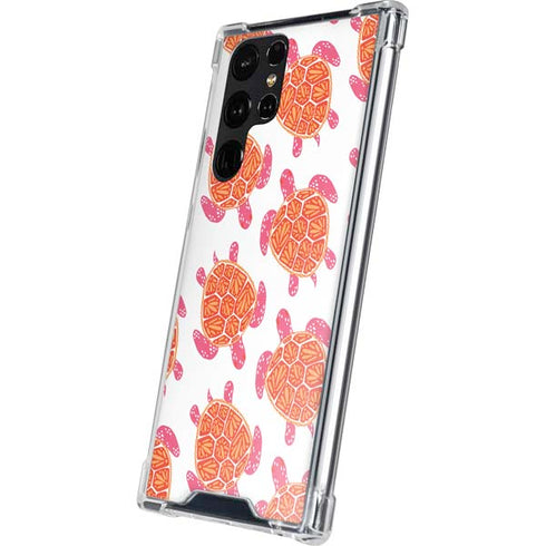 Sea Turtles by Cat Coq Galaxy S24 Ultra Clear Case