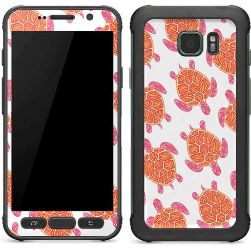 Cat Coq Sea Turtles Galaxy S7 Active Skin
