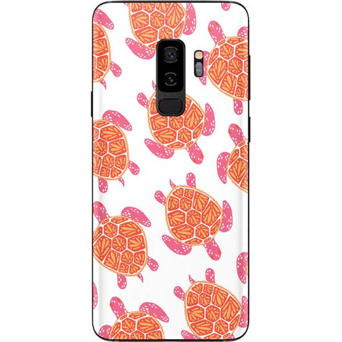 Cat Coq Sea Turtles Galaxy S9 Plus Skin