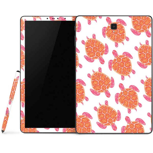 Cat Coq Sea Turtles Samsung Galaxy Tab Skin