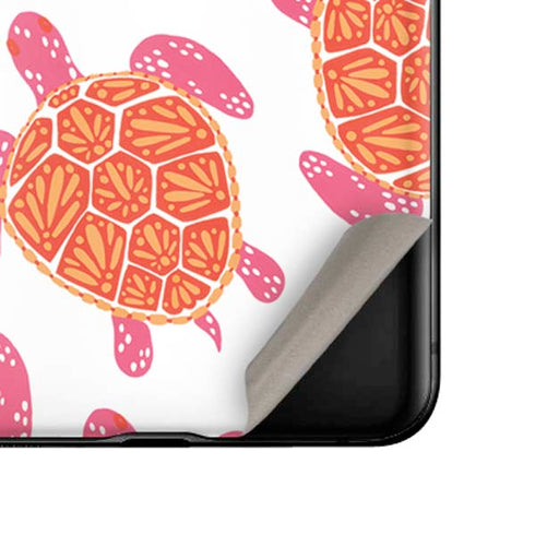 Cat Coq Sea Turtles Galaxy Z Flip Skin