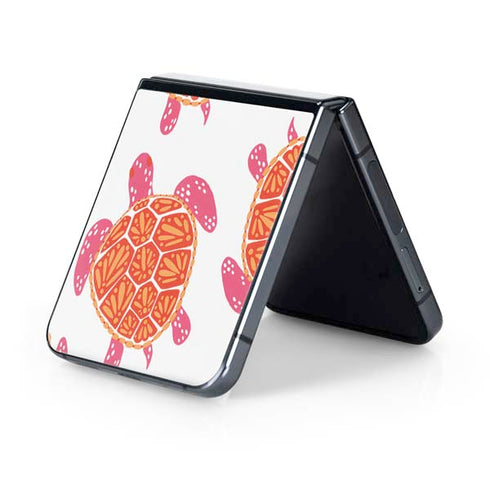 Sea Turtles by Cat Coq Galaxy Z Flip5 5G Skin