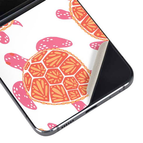 Sea Turtles by Cat Coq Galaxy Z Flip5 5G Skin