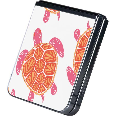 Sea Turtles by Cat Coq Galaxy Z Flip5 5G Skin