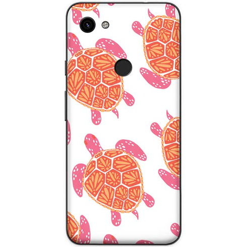 Cat Coq Sea Turtles Google Pixel 3a Skin