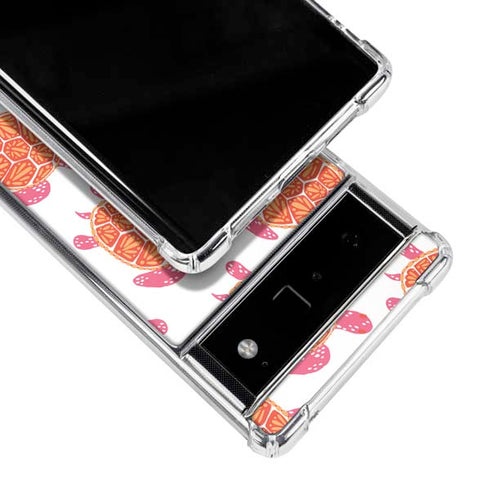Cat Coq Sea Turtles Google Pixel 6 Clear Case