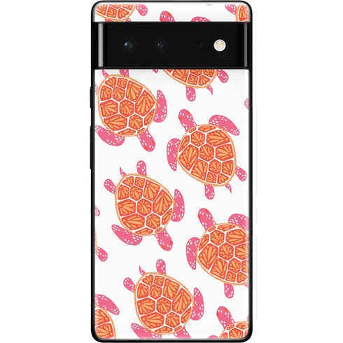 Cat Coq Sea Turtles Google Pixel 6 Skin