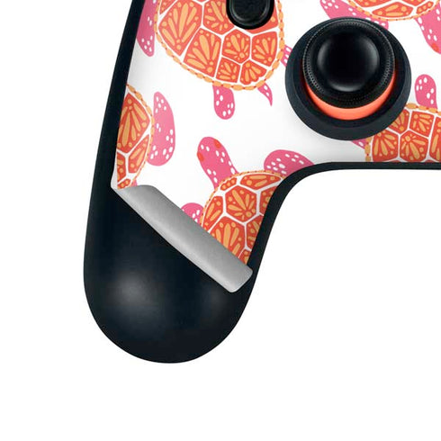 Cat Coq Sea Turtles Google Stadia Controller Skin