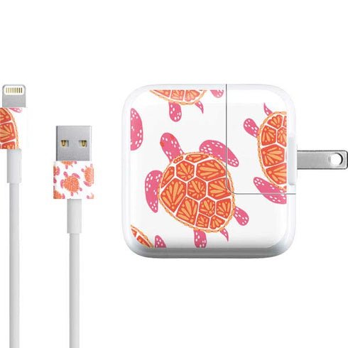 Cat Coq Sea Turtles iPad Charger (10W USB) Skin