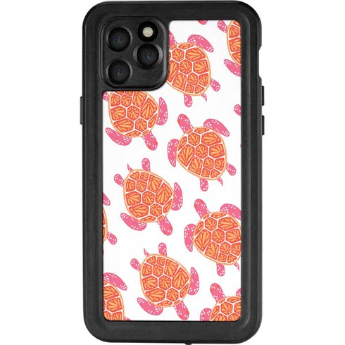 Cat Coq Sea Turtles iPhone 11 Pro Waterproof Case