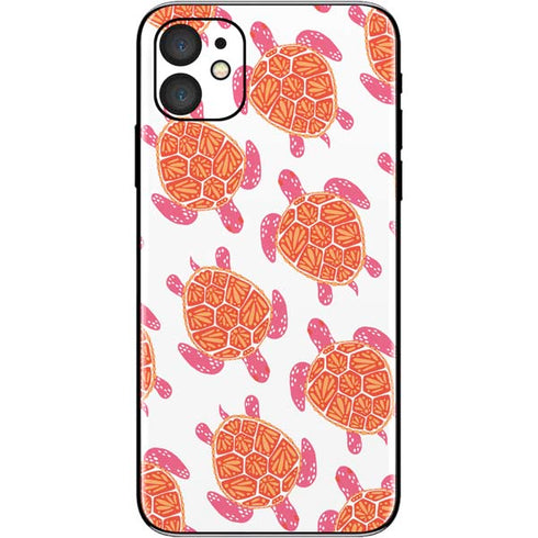 Cat Coq Sea Turtles iPhone 11 Skin