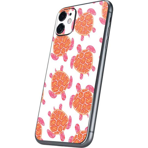 Cat Coq Sea Turtles iPhone 11 Skin