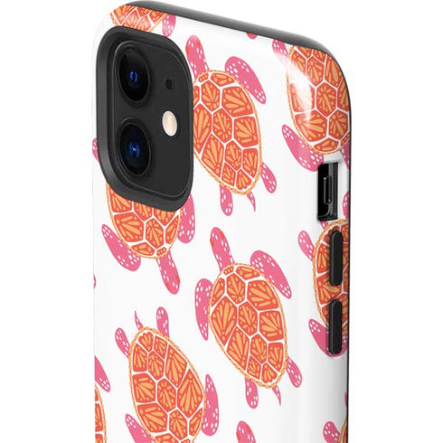 Cat Coq Sea Turtles iPhone 12 Impact Case