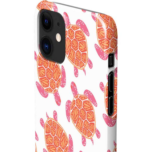 Cat Coq Sea Turtles iPhone 12 Mini Lite Case