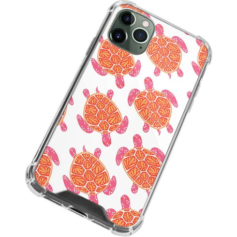 Cat Coq Sea Turtles iPhone 12 Pro Clear Case
