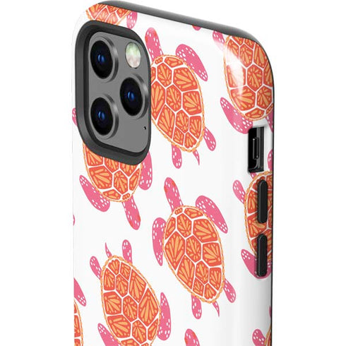 Cat Coq Sea Turtles iPhone 12 Pro Impact Case