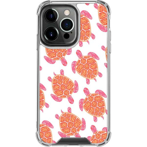 Cat Coq Sea Turtles iPhone 13 Pro Clear Case
