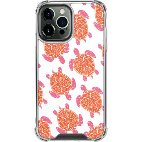 Cat Coq Sea Turtles iPhone 13 Pro Max Clear Case