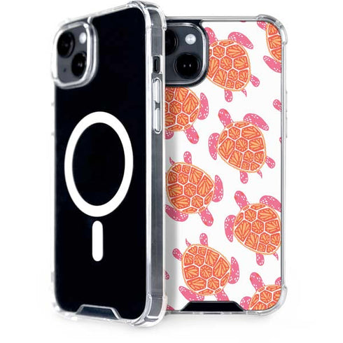 Cat Coq Sea Turtles iPhone 14 MagSafe Case