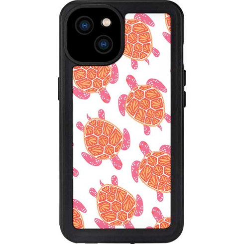 Sea Turtles by Cat Coq iPhone 15 Plus Waterproof Case