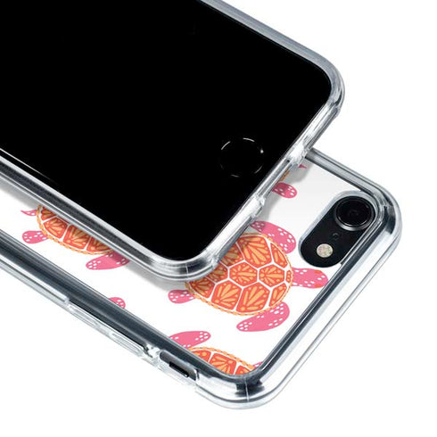 Cat Coq Sea Turtles iPhone SE (2nd & 3rd Gen) Clear Case
