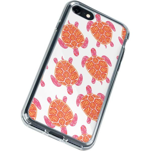 Cat Coq Sea Turtles iPhone SE (2nd & 3rd Gen) Clear Case