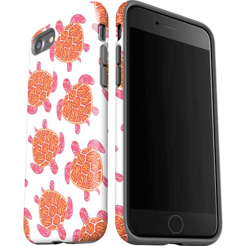 Cat Coq Sea Turtles iPhone SE (2nd & 3rd Gen) Pro Case