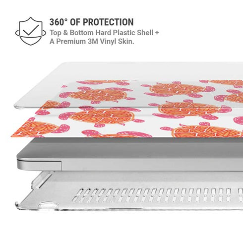 Sea Turtles by Cat Coq MacBook Air 15in (2023-2025) Case plus Skin