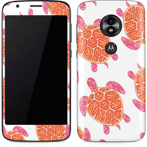 Cat Coq Sea Turtles Moto E5 Play Skin