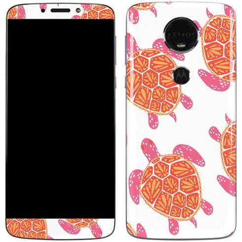 Cat Coq Sea Turtles Moto E5 Plus Skin