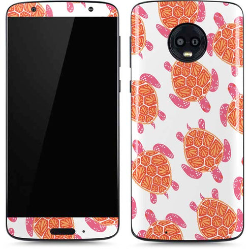 Cat Coq Sea Turtles Moto G6 Skin