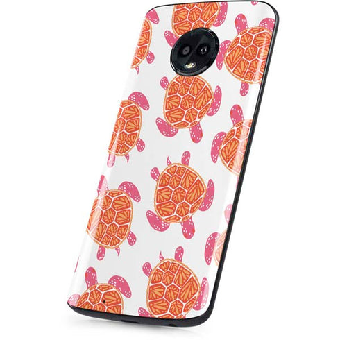 Cat Coq Sea Turtles Moto G6 Skin