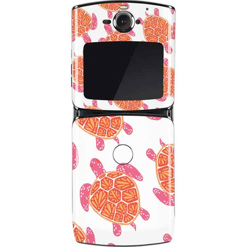 Cat Coq Sea Turtles Motorola RAZR Skin