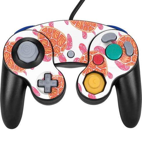 Cat Coq Sea Turtles Nintendo GameCube Controller Skin