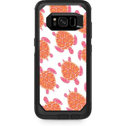 Cat Coq Sea Turtles Otterbox Commuter Galaxy Skin