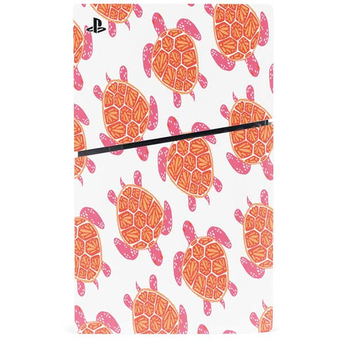 Sea Turtles by Cat Coq PS5 Slim Disk Console Skin