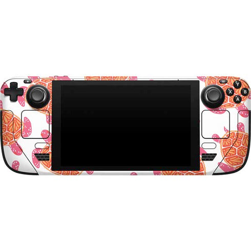 Cat Coq Sea Turtles Steam Deck Handheld Gaming Computer Skin