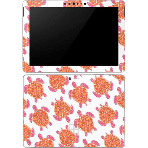 Cat Coq Sea Turtles Surface Go Skin