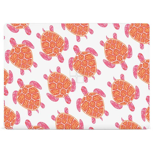 Cat Coq Sea Turtles Surface Laptop 3 13.5in Skin