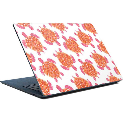 Cat Coq Sea Turtles Surface Laptop Skin