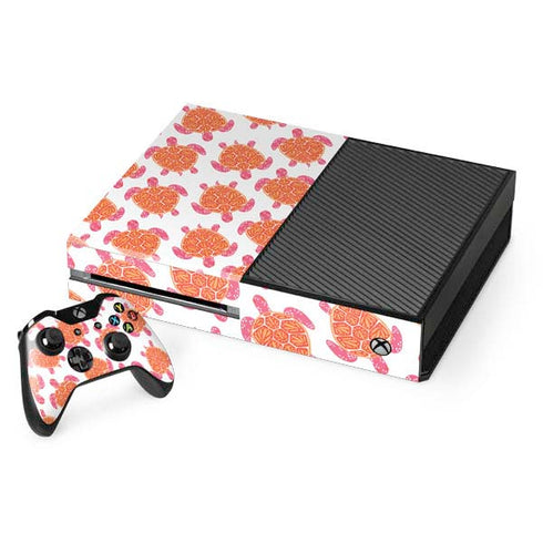 Cat Coq Sea Turtles Xbox One Console and Controller Bundle Skin