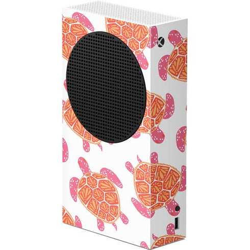 Cat Coq Sea Turtles Xbox Series S Console Skin