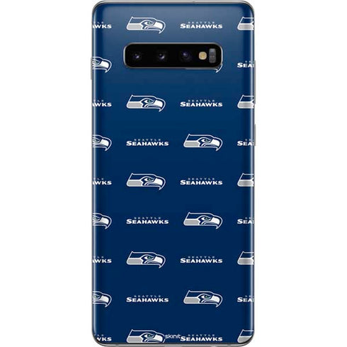 NFL Seattle Seahawks Blitz Series Galaxy S10 Plus Skin