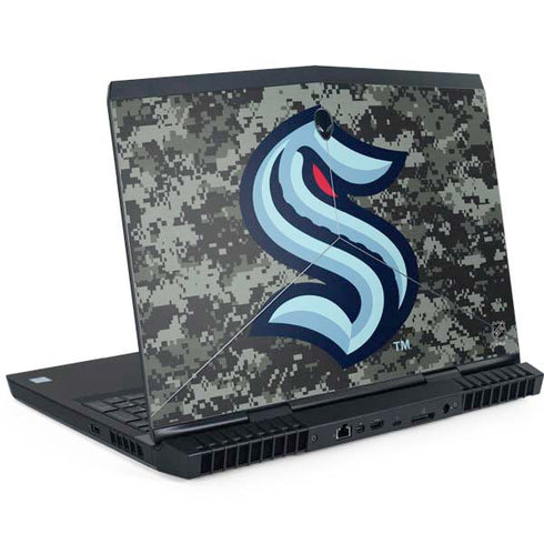 NHL Seattle Kraken Camo Dell Alienware Skin