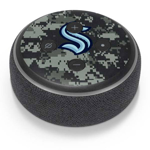 NHL Seattle Kraken Camo Amazon Echo Dot Skin