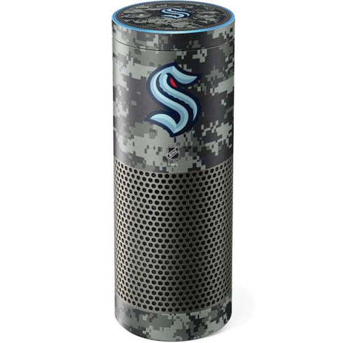 NHL Seattle Kraken Camo Amazon Echo Skin