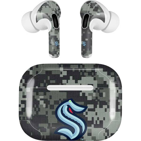NHL Seattle Kraken Camo Apple AirPods Pro Skin