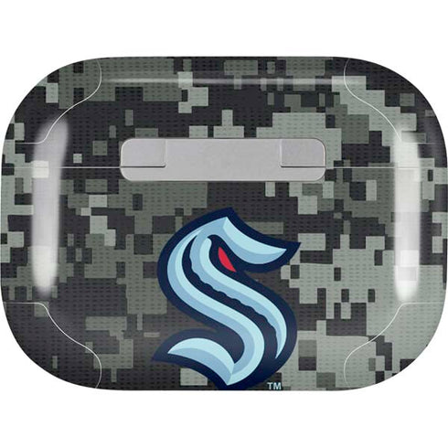 NHL Seattle Kraken Camo Apple AirPods Pro Skin