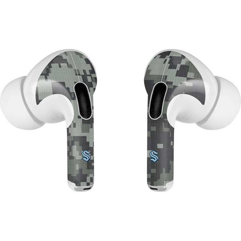 NHL Seattle Kraken Camo Apple AirPods Pro Skin