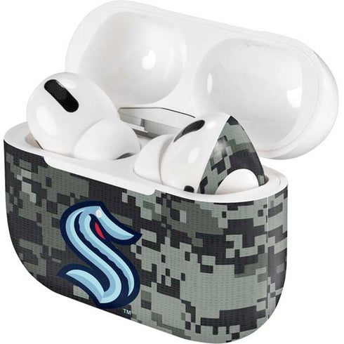 NHL Seattle Kraken Camo Apple AirPods Pro Skin